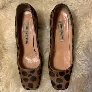 Sonia Rykiel Leopard Print Pumps